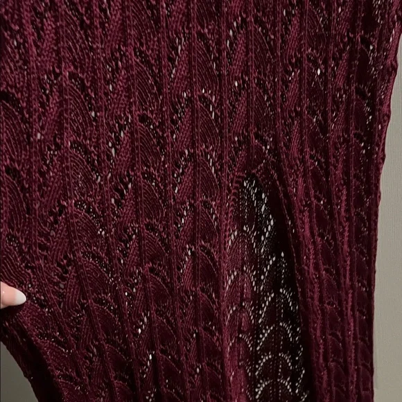 Privy Deep Burgundy Maxi Dressm - Picture 4 of 6